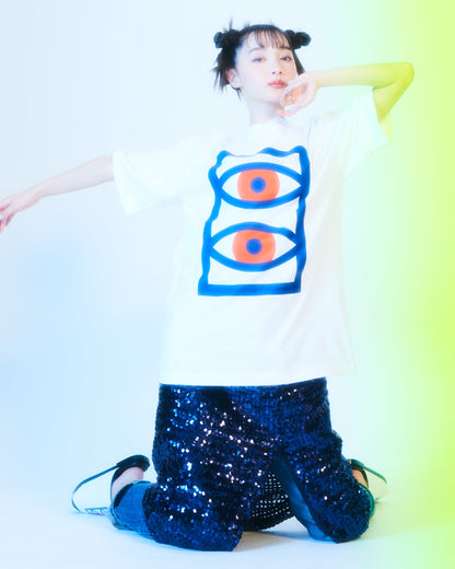 目 / Eye LongT-Shirt BACK PRINT