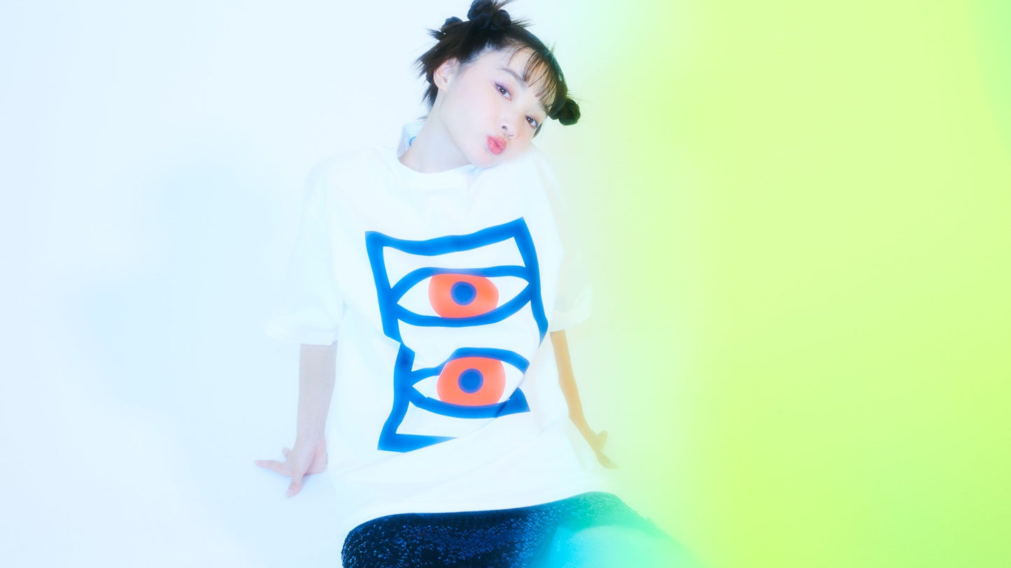 目 / Eye LongT-Shirt BACK PRINT